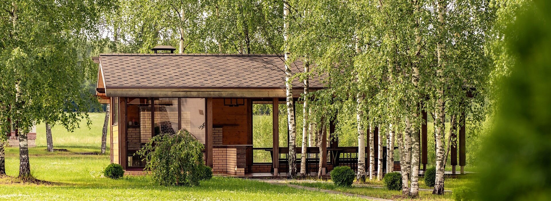 BBQ gazebo